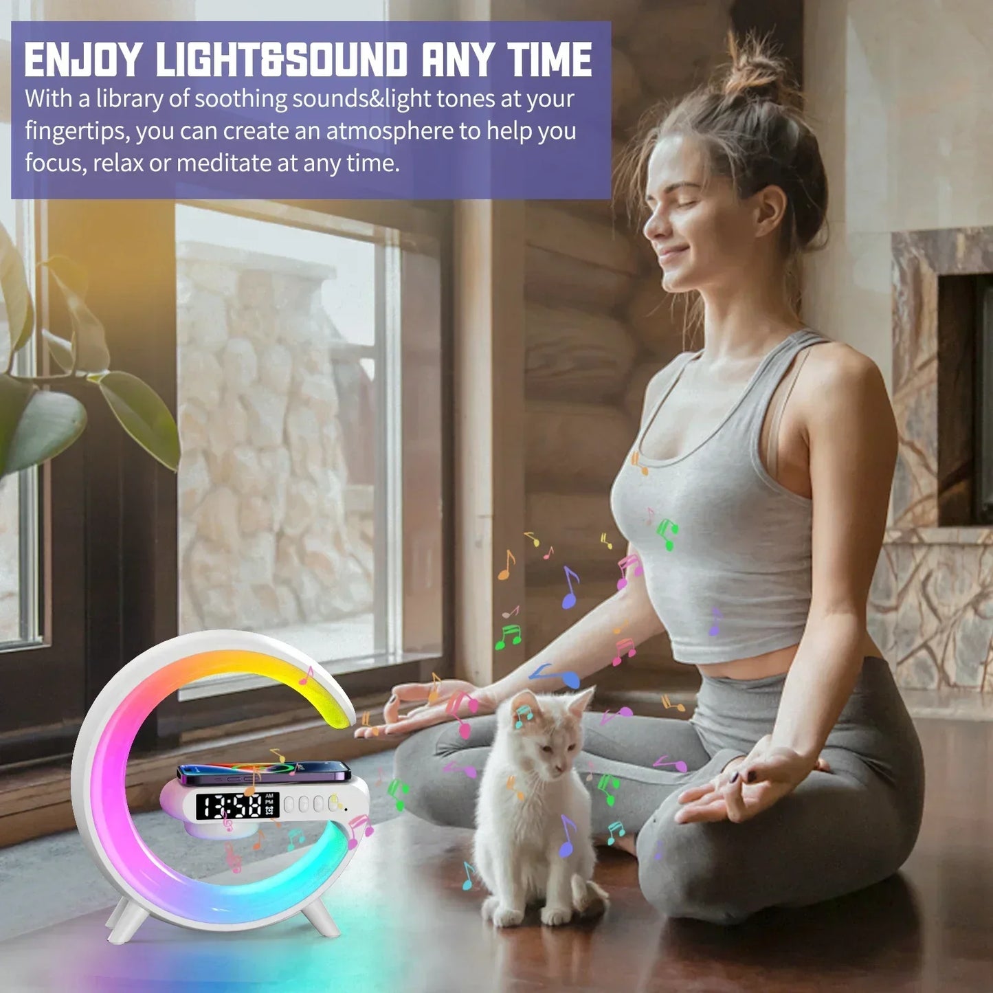 ZenFlow™ Ambient Resonance Lamp