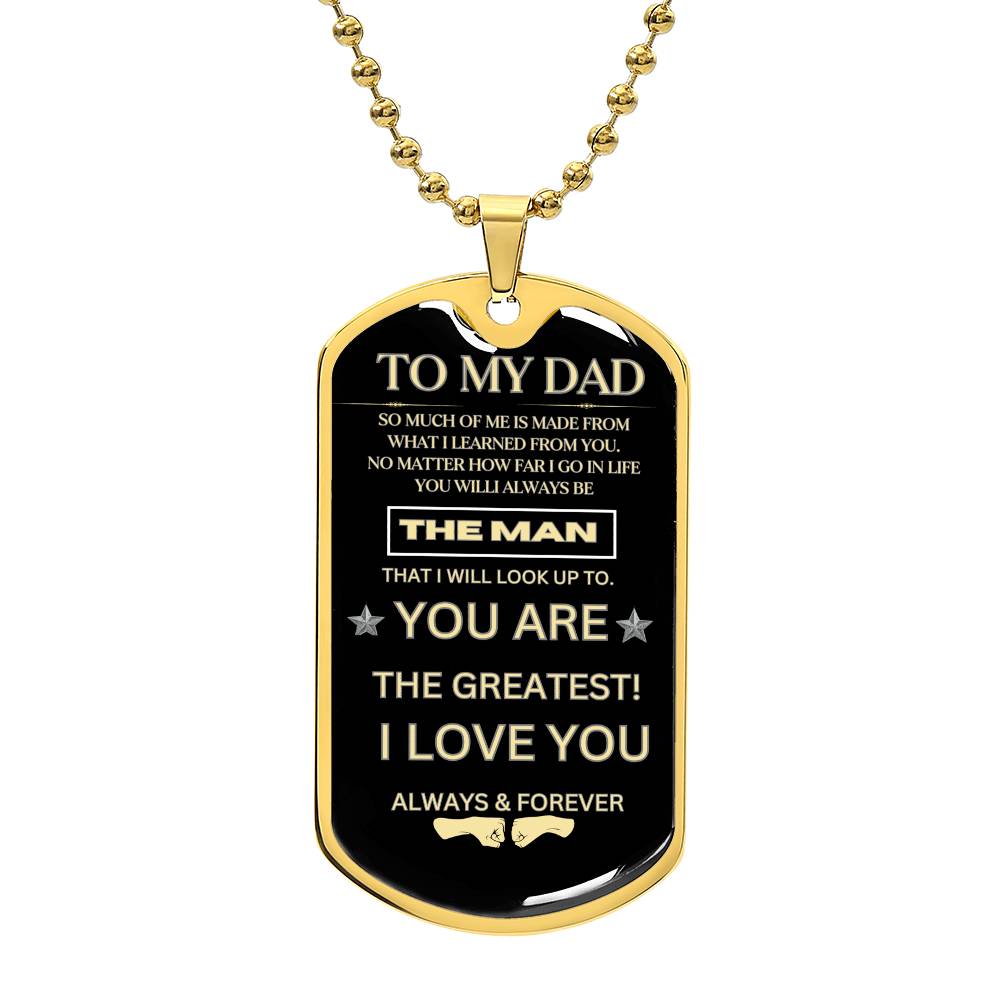 TO MY DAD