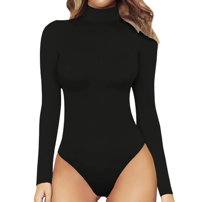 CozyChic™️ Fleece Turtleneck Bodysuit